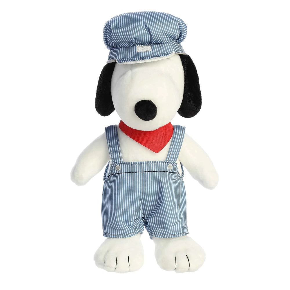 Aurora Peanuts Train Engineer Snoopy 14"