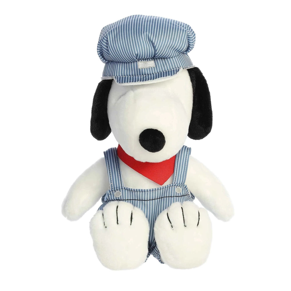 Aurora Peanuts Train Engineer Snoopy 14"