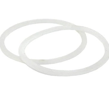 B.BOX Sippy Cup O-Ring Replacement, set of 2 white silicone seals