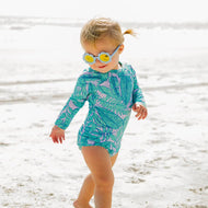 BABIATORS FLOWERS SHAPE NON-POLARIZED MIRRORED SUNGLASSES THE WILD FLOWER
