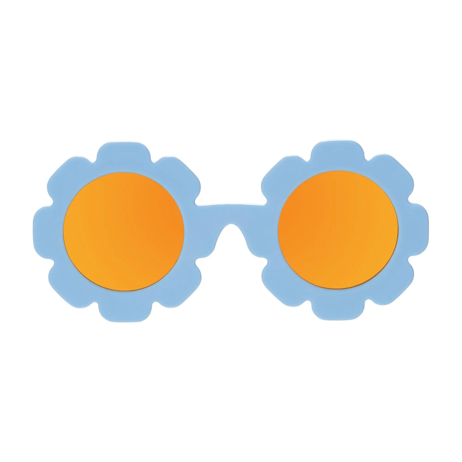BABIATORS FLOWERS SHAPE NON-POLARIZED MIRRORED SUNGLASSES THE WILD FLOWER