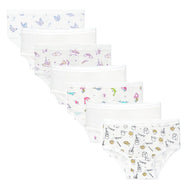 Bellabu Bear Girl's Bamboo Underwear 7-Pack Core
