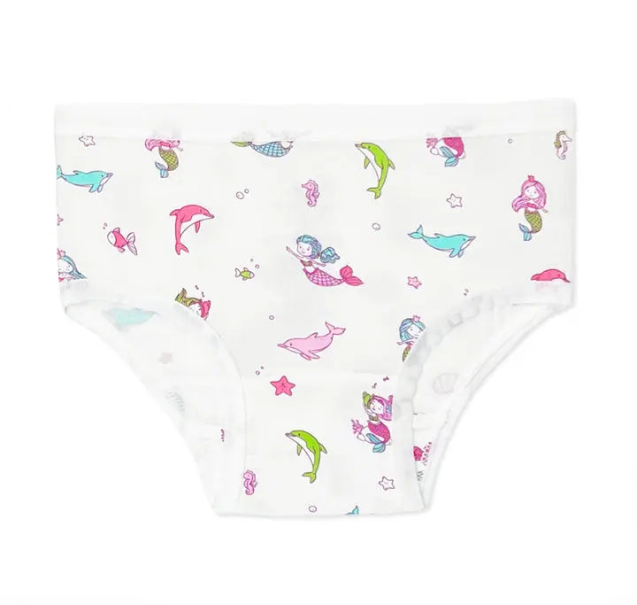 Bellabu Bear Girl's Bamboo Underwear 7-Pack Core