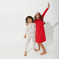 Bellabu Bear Sugar Cookies Bamboo Kids Pajamas Two-Piece Set