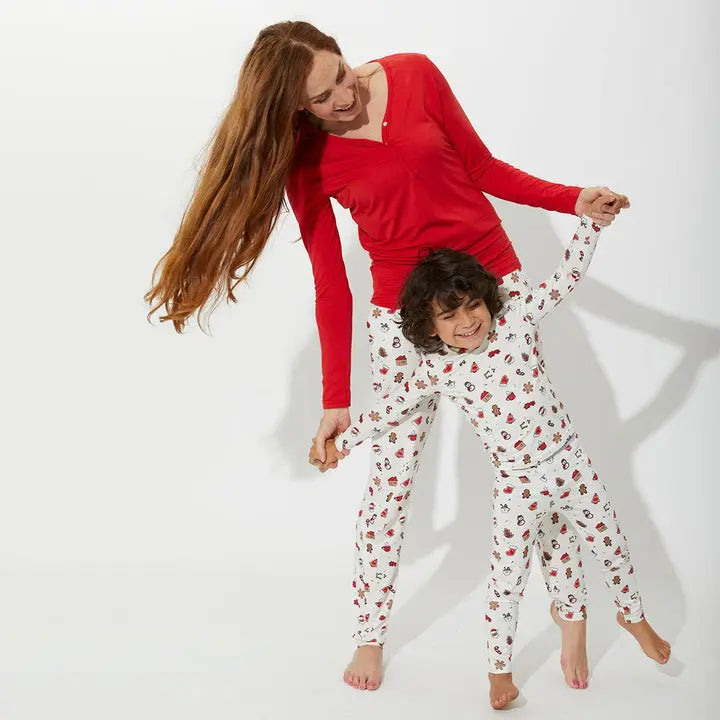 Bellabu Bear Sugar Cookies Bamboo Women's Pajama Set