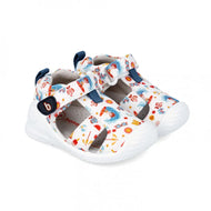 Biomecanics Canvas Sandals Blanco