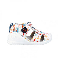 Biomecanics Canvas Sandals Blanco