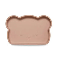 Bopomofo Bear Silicone Plate With Suction Base