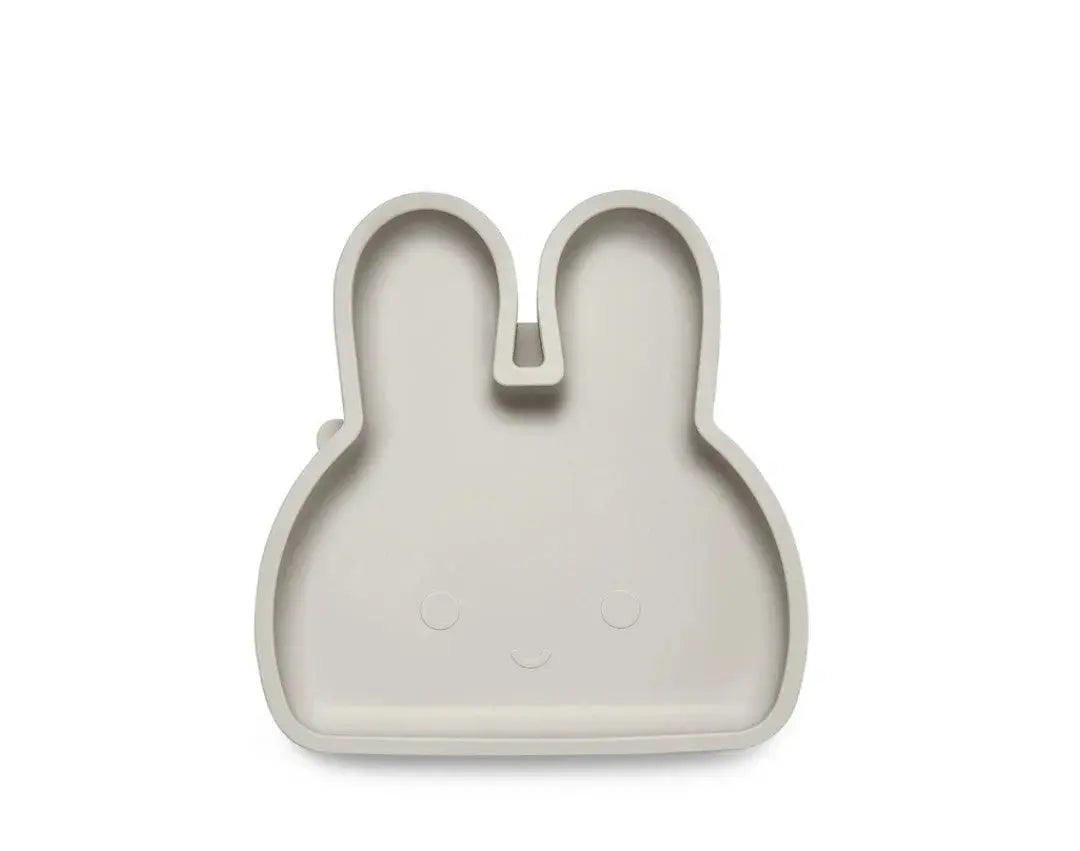 Bopomofo Bunny Silicone Plate With Suction Base