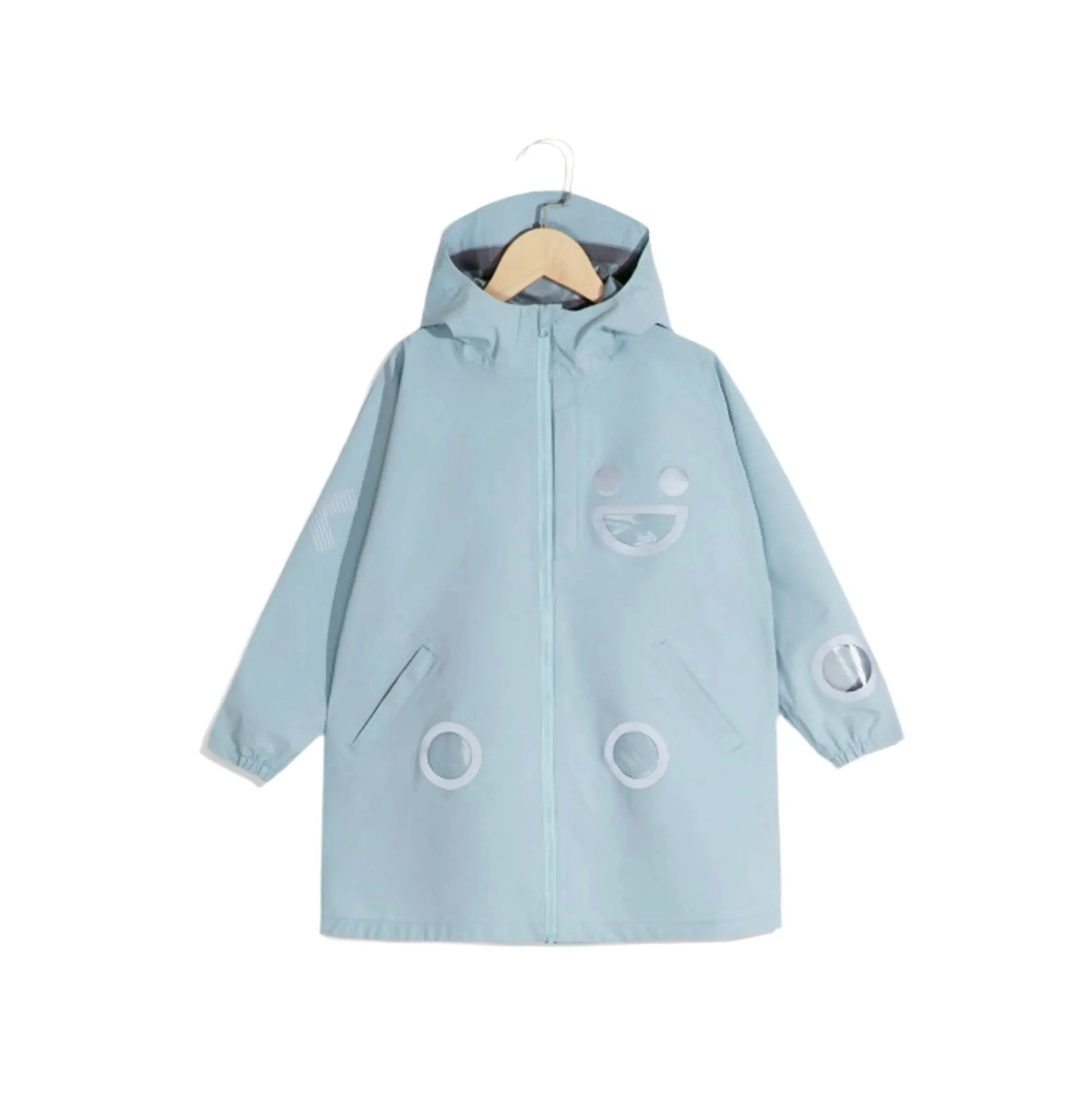 Boxbo Wistiti Windbreaker Rain Jacket Blue