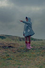 Boxbo Wistiti Windbreaker Rain Jacket Blue