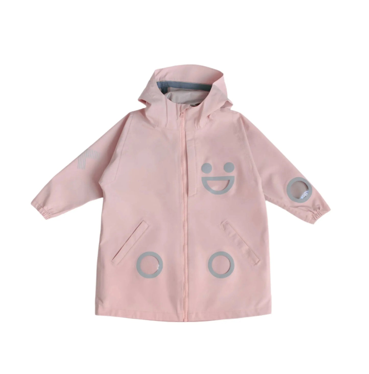 BOXBO WISTITI WINDBREAKER RAIN JACKET PINK - baby enRoute