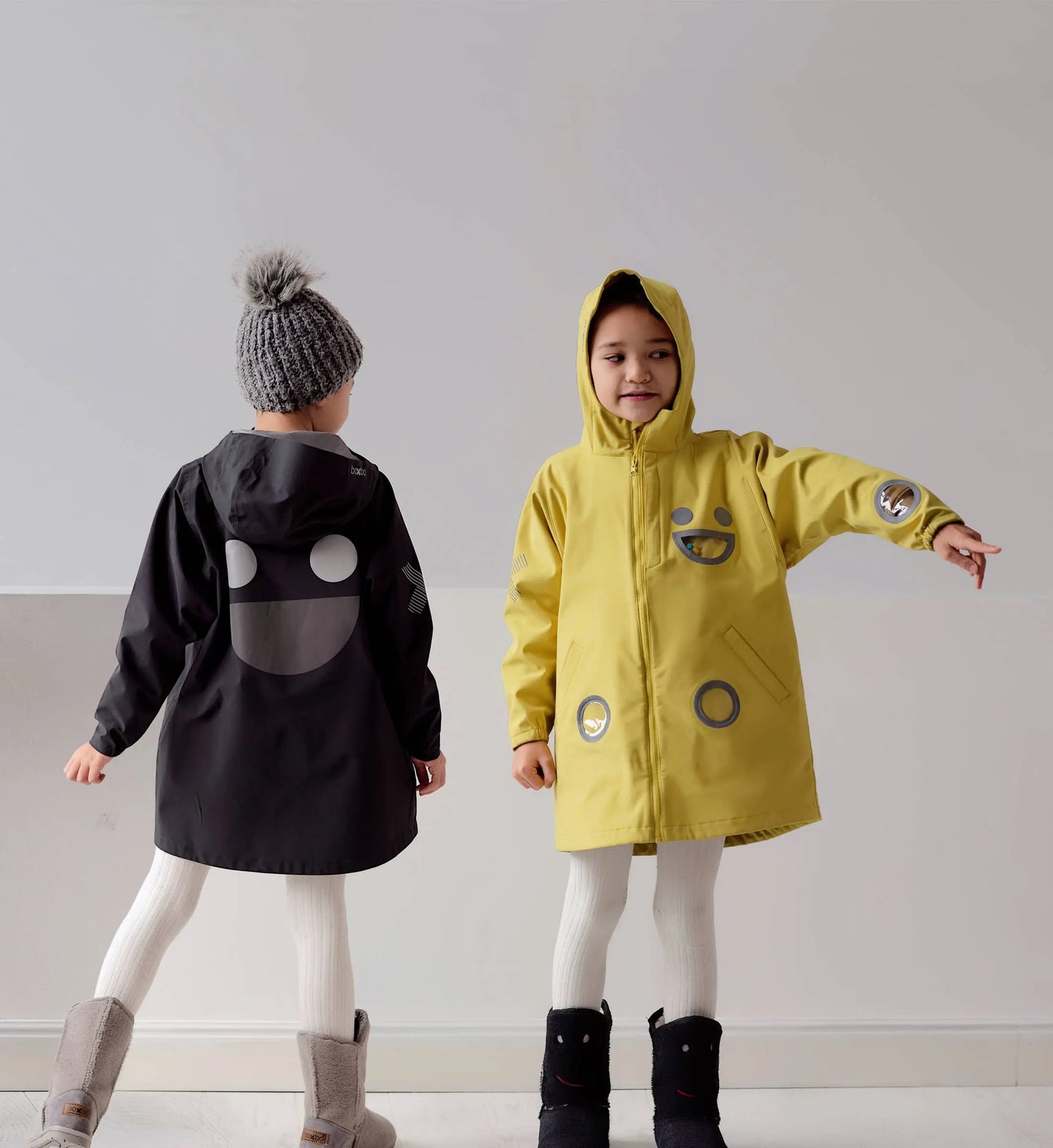 BOXBO WISTITI WINDBREAKER RAIN JACKET YELLOW - baby enRoute