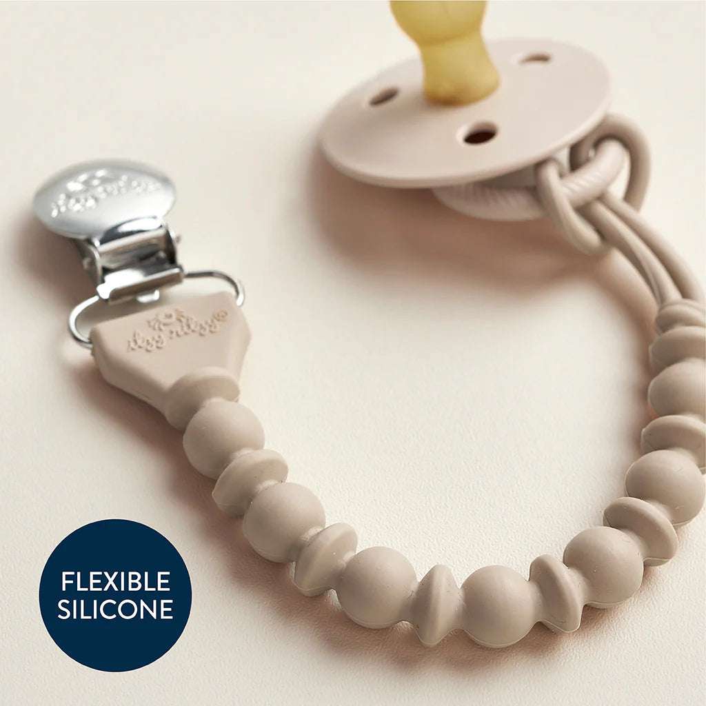 Itzy Ritzy Sweetie Strap Beaded Pacifier Clip