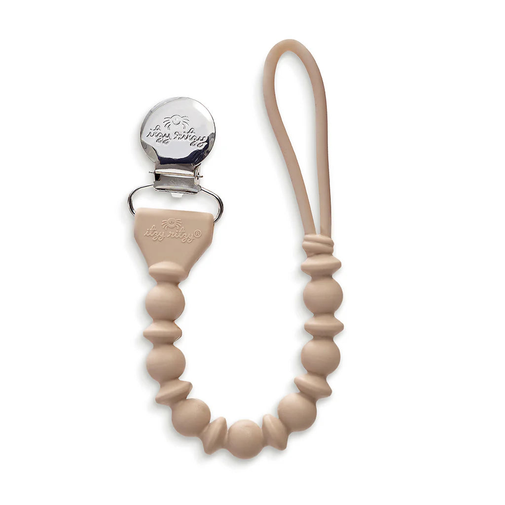 ITZY RITZY SWEETIE STRAP BEADED PACIFIER CLIP - baby enRoute