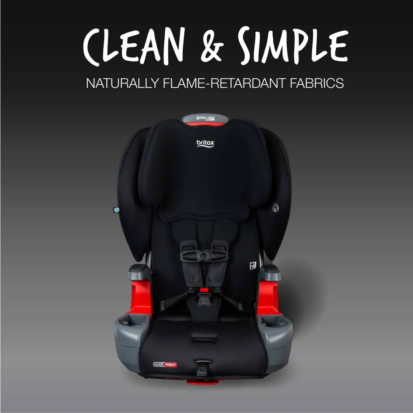 BRITAX GROW WITH YOU CLICKTIGHT CAR SEAT SAFEWASH - baby enRoute