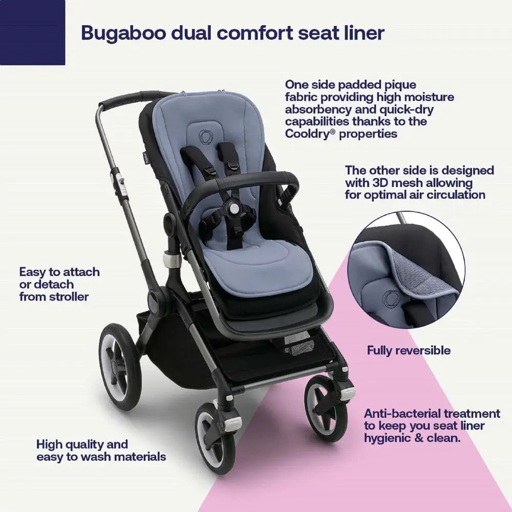 BUGABOO DUAL COMFORT SEAT LINER - baby enRoute