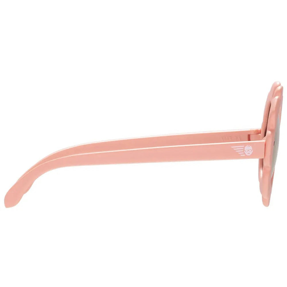 Babiators Flowers Shape Polarized Sunglasses Peachy Pink