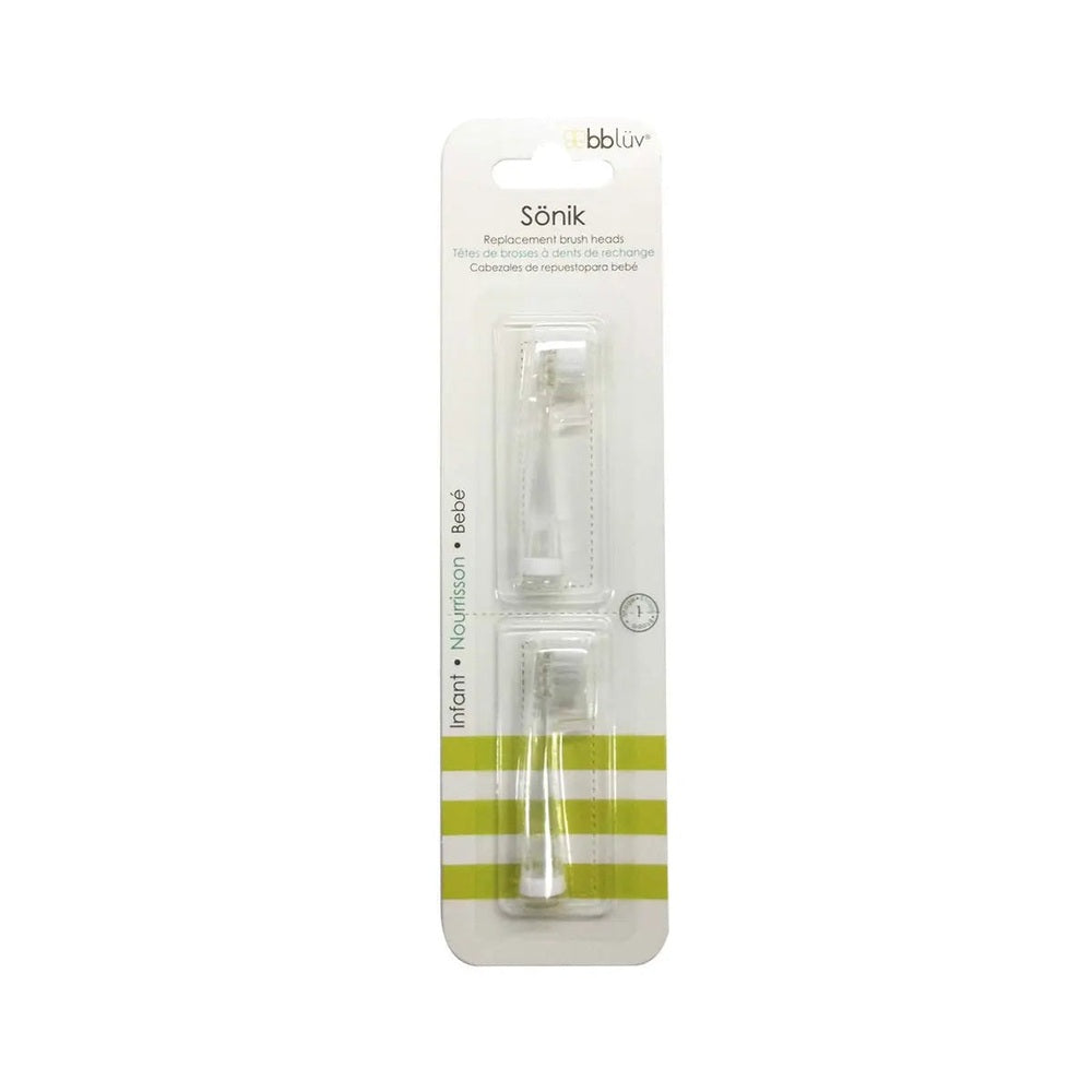 Bbluv Sonik Replacement Brush Heads 2Pk