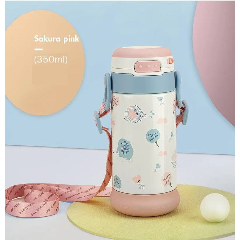 Bc Babycare Kids Insulated Straw Bottle With Sakura