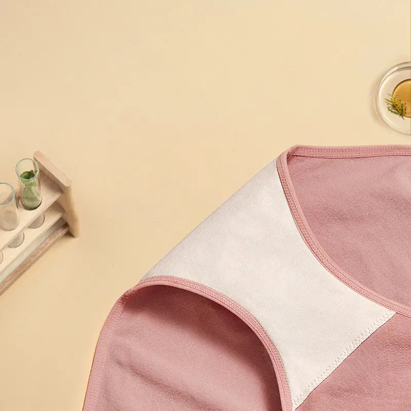 BC Babycare Maternity High Waisted Underwear Pink in soft knit fabric with a comfortable waistband.
