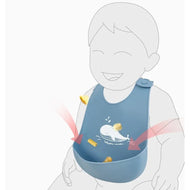 Bc Babycare Silicone Adjustable Bib