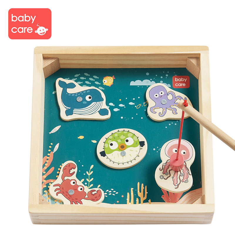 Bc Babycare Wooden Fishing Game Set