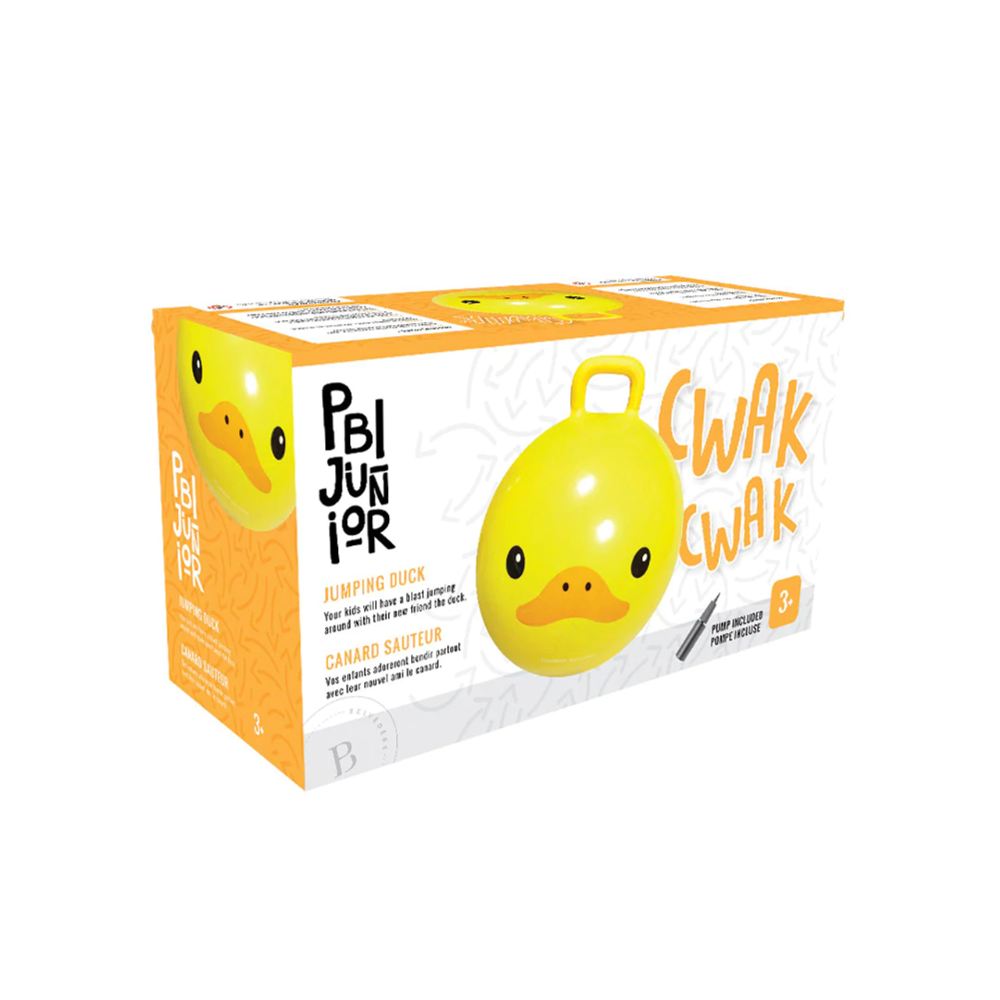 PBI JUNIOR JUMPING TOY DUCK 