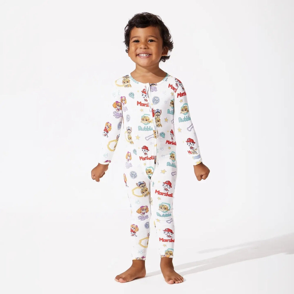 Bellabu Bear Playful Pups Bamboo Convertible Footie Paw Patrol