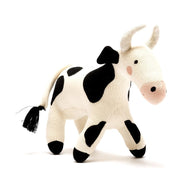 Best Years Knitted Organic Cotton Cow Plush Toy
