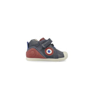 Biomecanics Azul Marino Y Botin Elasticos Casual