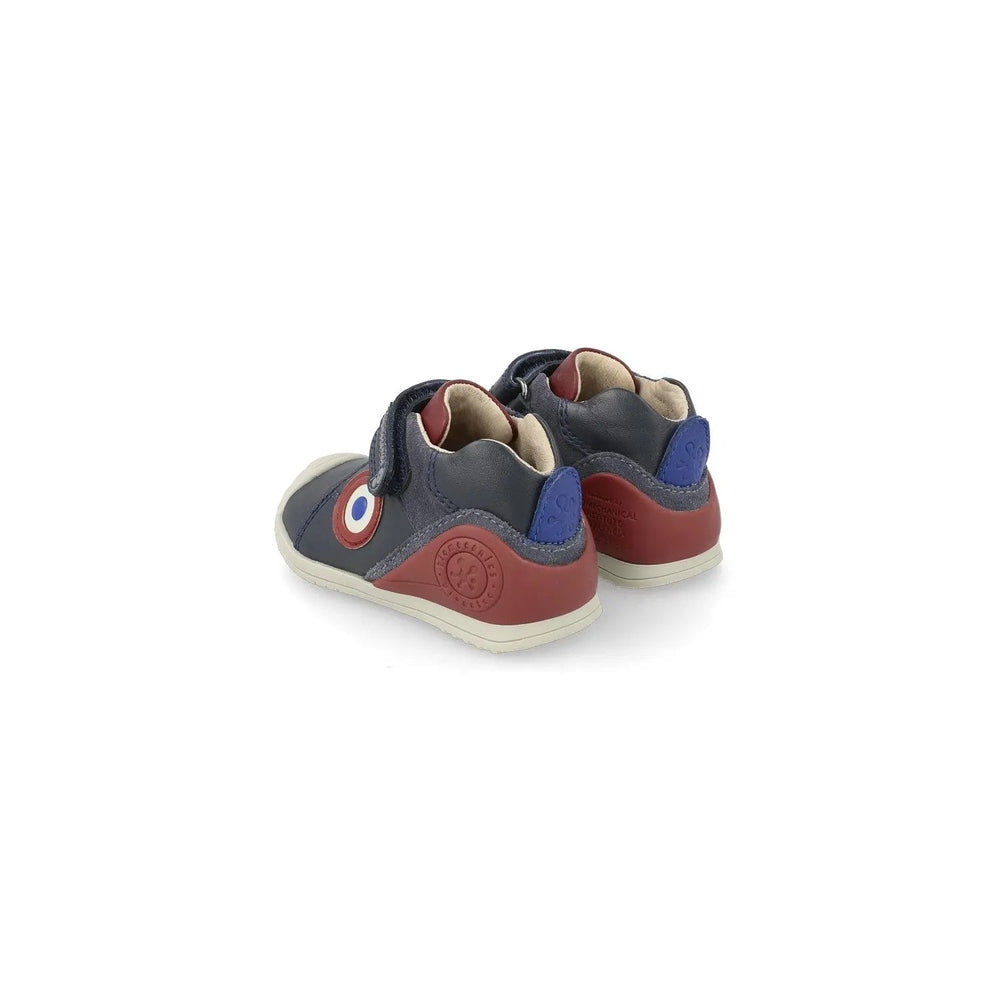 Biomecanics Azul Marino Y Botin Elasticos Casual