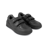 Biomecanics Black Double Velcro School Shoes