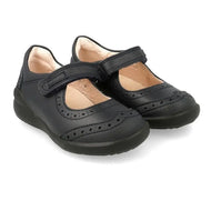 Biomecanics Black Napa Girl School Shoes