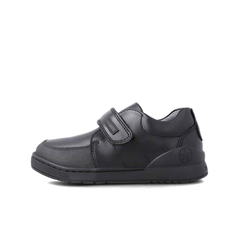 Biomecanics Black Napa Velcro School Shoes