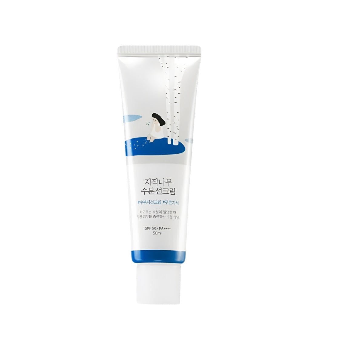 ROUND LAB BIRCH MOISTURIZING SUNSCREEN SPF50 50ML - baby enRoute