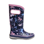 Bogs Rainboot Rodeo Horses Purple Multi