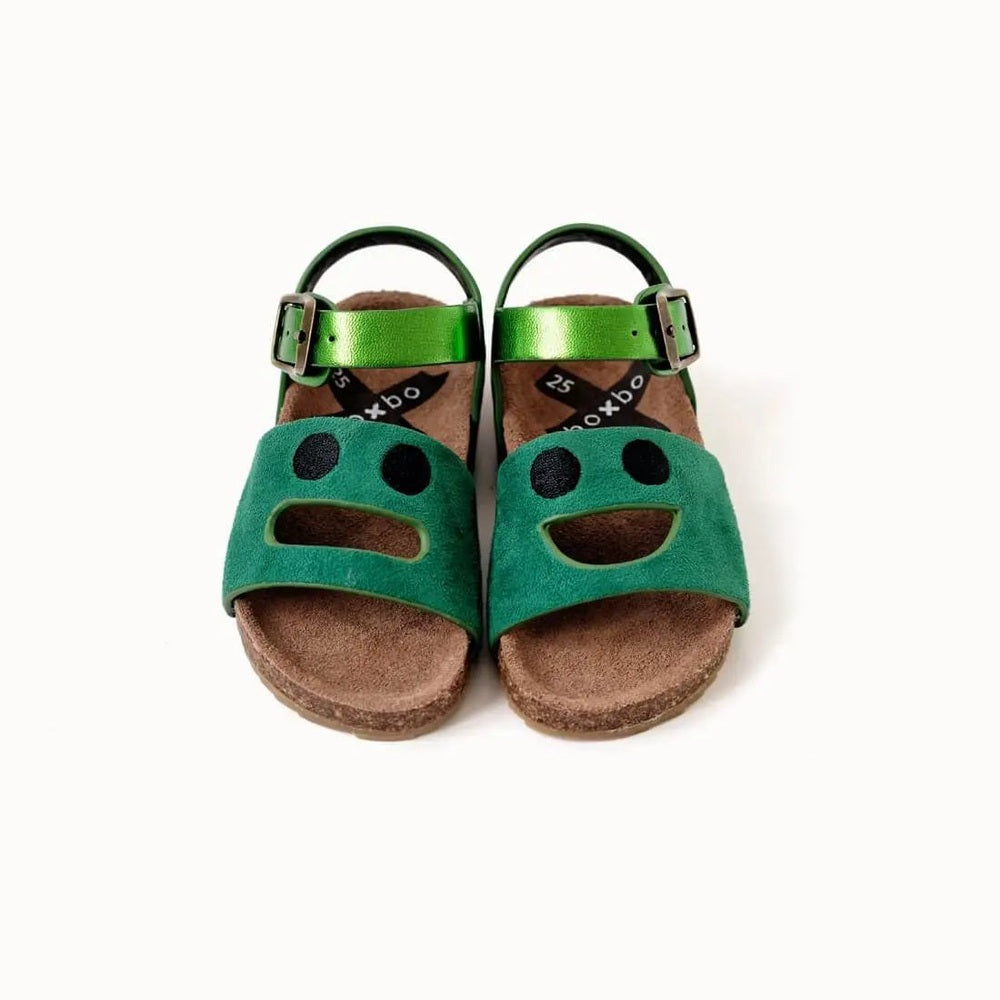 Boxbo Cork Sandal Wistiti Green