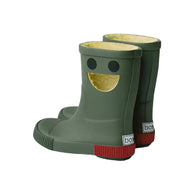 Boxbo Wistiti Fleece Lined Rainboots Forest Green