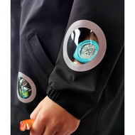 Boxbo Wistiti Windbreaker Rain Jacket Black