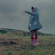 Boxbo Wistiti Windbreaker Rain Jacket Blue