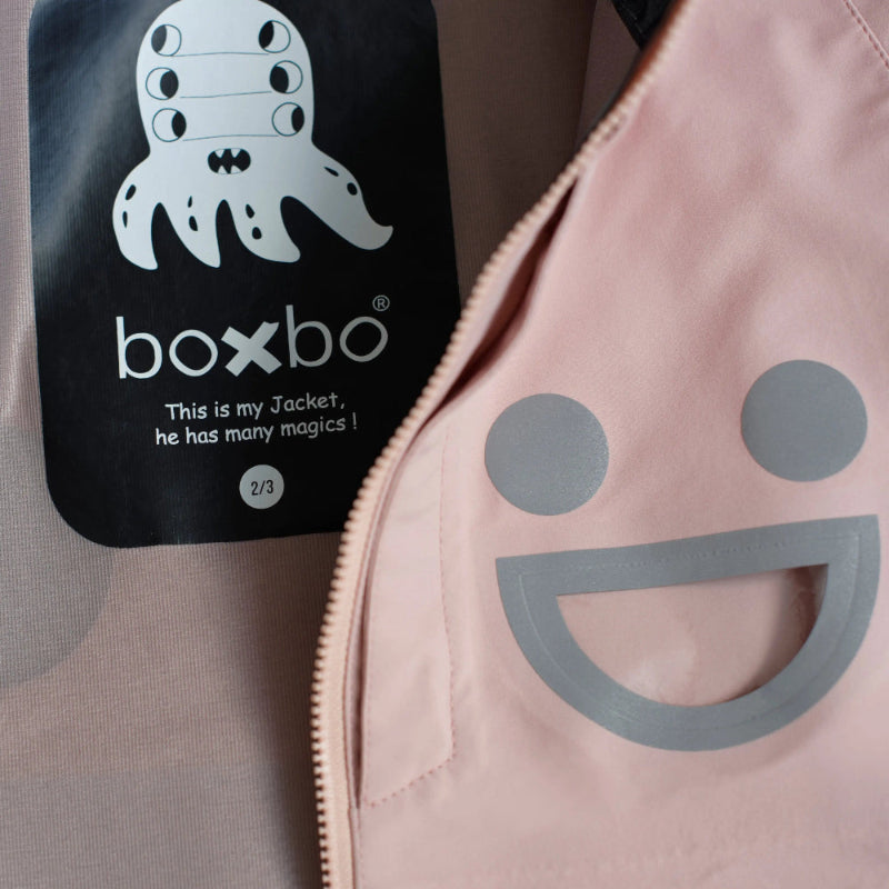 Boxbo Wistiti Windbreaker Rain Jacket Pink