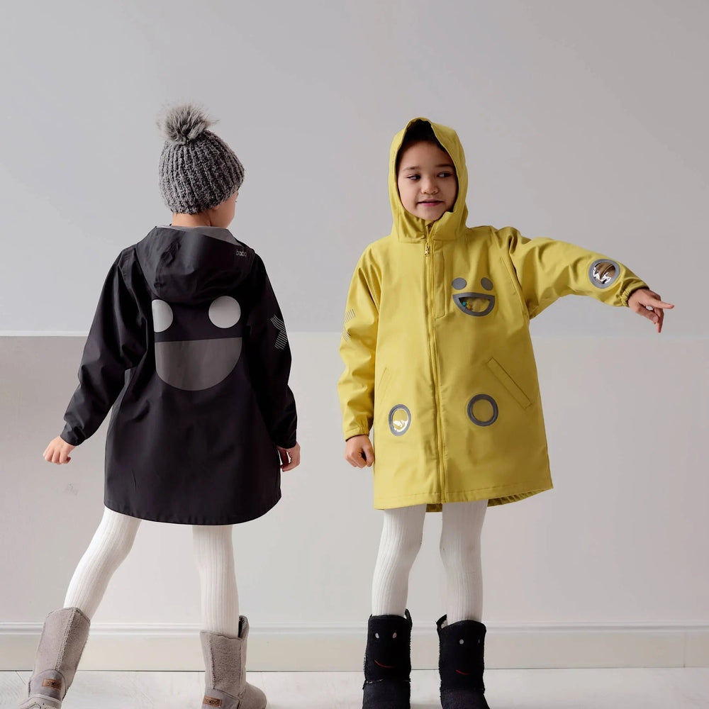 Boxbo Wistiti Windbreaker Rain Jacket Yellow