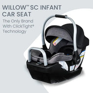 Britax Willow SC Car Seat with Alpine Base