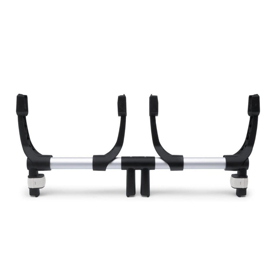 Bugaboo Donkey twin adapters for Maxi-Cosi car seats in black with silver bar, set of 2