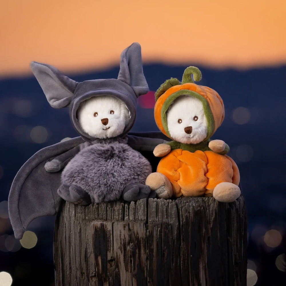 Bukowski Bears Ziggy Bat stuffed animals: two plush bears