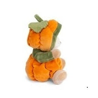 Bukowski Bears Ziggy Pumpkin stuffed animals — two orange pumpkins with green leaves, cozy welcoming companions.