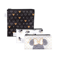 Bumkins Reusable Snack Bag 3pk Love Minnie