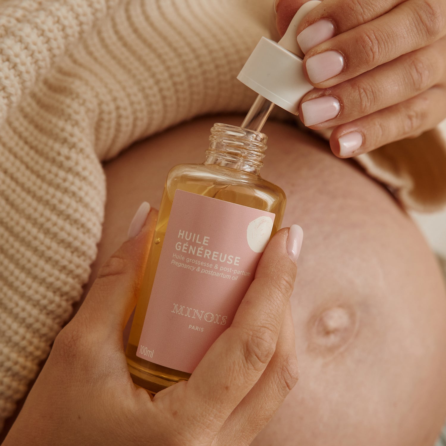 MINOIS PARIS PREGNANCY AND POST-PARTUM OIL 100ML