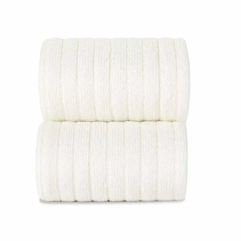 CONDOR BASIC RIB KNEE HIGH SOCKS CREAM - baby enRoute